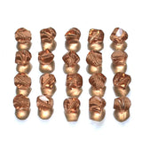 6mm 200pcs Faceted Crystal Glass Bead Spacer Round Beads for Jewelry Making