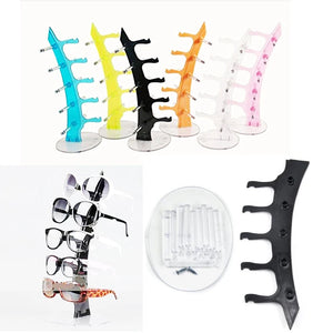 Acrylic 5 Pairs Sunglasses Display Stand Holder