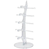 Acrylic 5 Pairs Sunglasses Display Stand Holder