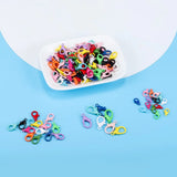 Multi-Colors Mixed Brooch Pins Lobster Clasp Hooks Ball Chain Key Rings Chains