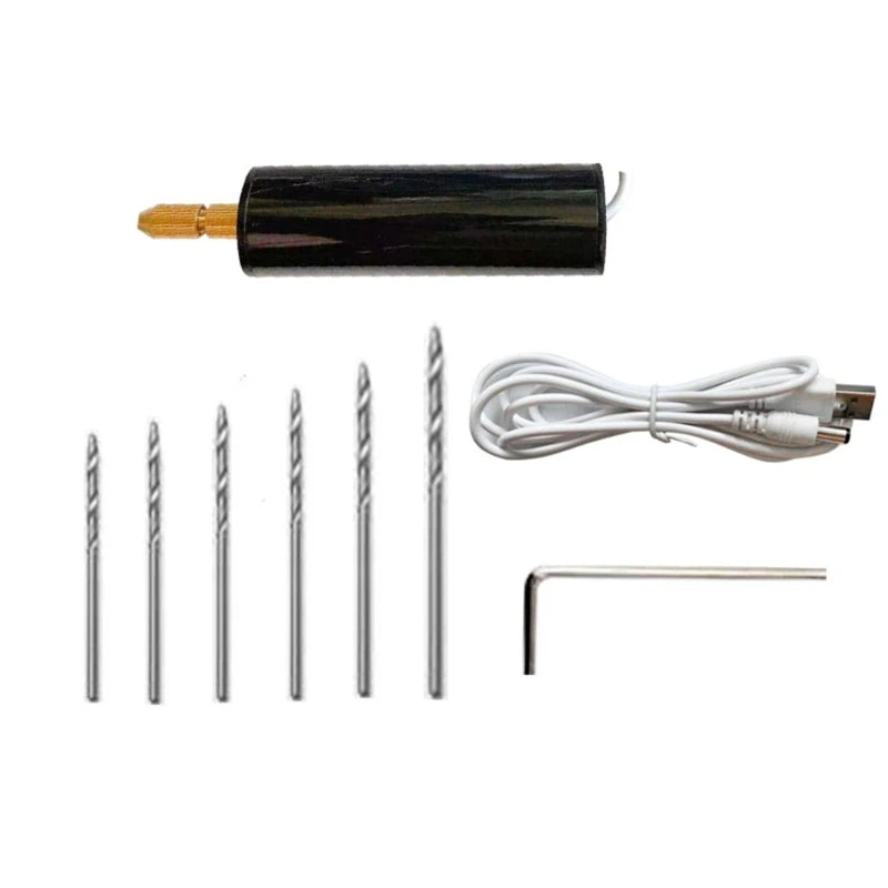 Multi-Function Rotary Tool Mini-Drill for DIY Crafts