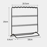 Jewelry Storage Rack Earring Stand Holder Necklace Bracket Ring Shelf