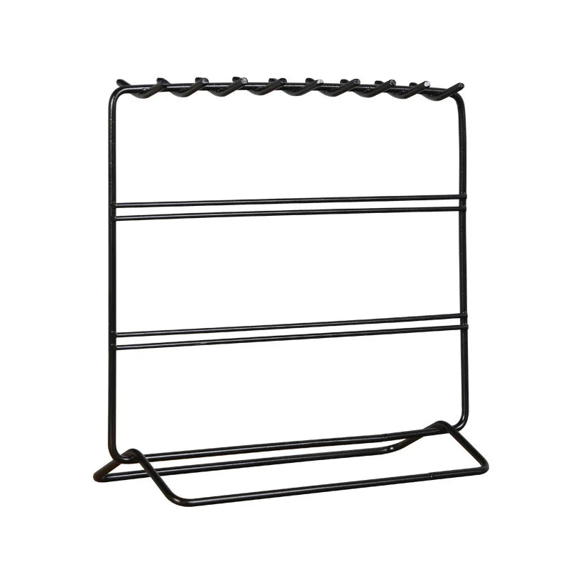 Jewelry Storage Rack Earring Stand Holder Necklace Bracket Ring Shelf