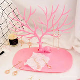 Deer Antlers Earring Stand Holder Jewellery Box