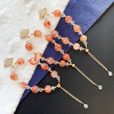 Inclusion Crystal Bracelets Natural Stone 10mm Beaded Bracelet