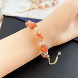 Inclusion Crystal Bracelets Natural Stone 10mm Beaded Bracelet