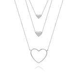 Heart-Shaped Necklace Vintage Bohemian Jewelry Gift