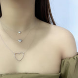 Heart-Shaped Necklace Vintage Bohemian Jewelry Gift