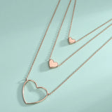 Heart-Shaped Necklace Vintage Bohemian Jewelry Gift