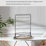Metal Jewelry Rack Earrings Stand Organizer
