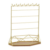 Metal Jewelry Rack Earrings Stand Organizer