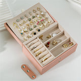 Large-Capacity Jewelry Organizer Multi-Functional Storage Case