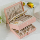 Large-Capacity Jewelry Organizer Multi-Functional Storage Case