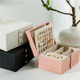 Large-Capacity Jewelry Organizer Multi-Functional Storage Case