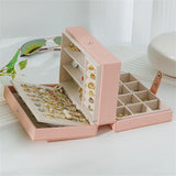 Large-Capacity Jewelry Organizer Multi-Functional Storage Case