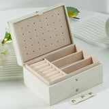Large-Capacity Jewelry Organizer Multi-Functional Storage Case