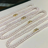 Multi-Layer Pearl Bead Chain Necklace Punk Wedding Short Clavicle