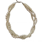 Romantic Layered Pearl Necklace for Women Party Accessories