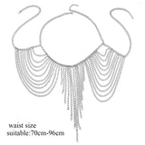 Layered Bra Chain Body Jewelry for Women
