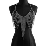 Layered Bra Chain Body Jewelry for Women
