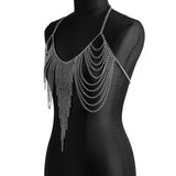 Layered Bra Chain Body Jewelry for Women