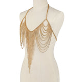Layered Bra Chain Body Jewelry for Women