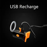 USB Rechargeable Bike Light Flash Tail Rear Lights