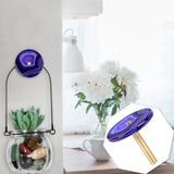 Agate Slice Drawer Cabinet Pulls Door Handle Brass Hooks