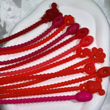 Reusable Silicone Zip Ties Multicolor Home Office