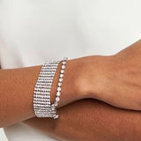 Row Bracelet for Women Y2k Sandal Statement Bracelet on Leg Accessories