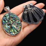 Multi-Shaped Sbalone Shell Brooch Pendant DIY Jewelry Making