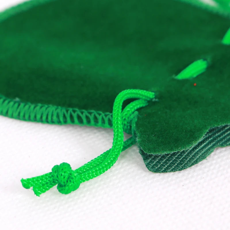 10Pcs/lot Velvet Pouches Drawstring Bags for Wedding Candy Packaging
