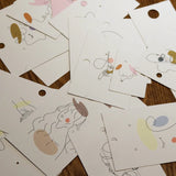 30pcs/lot Thick Jewelry Holder Paper Card Earring Necklace Display Cards