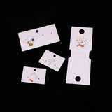 30pcs/lot Thick Jewelry Holder Paper Card Earring Necklace Display Cards
