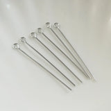 Rhodium Plated Eye Pins/Ball Head/Flat Head Pins Wholesale