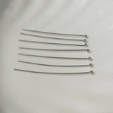 Rhodium Plated Eye Pins/Ball Head/Flat Head Pins Wholesale
