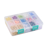 Polymer Clay Beads Round Spacer Acrylic Beads for Jewelry