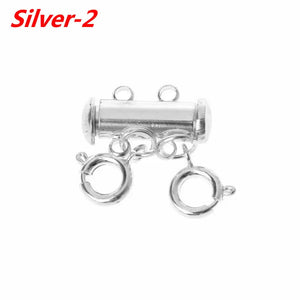 Jewelry Connectors Magnetic Tube Lock Necklace Clasps