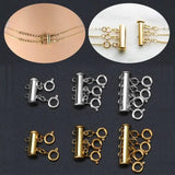 Jewelry Connectors Magnetic Tube Lock Necklace Clasps