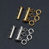 Jewelry Connectors Magnetic Tube Lock Necklace Clasps