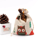 10Pcs 10x14cm Cotton Cloth Bags for Candy Gift Packaging
