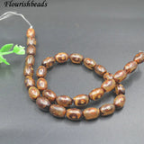 Natural Agate Tibetan Dzi Beads Loose Beads DIY Bracelet Necklace Charms