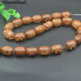 Natural Agate Tibetan Dzi Beads Loose Beads DIY Bracelet Necklace Charms