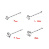 Stainless Steel Sexy Cubic Zircon Nose Stud Nose Ring