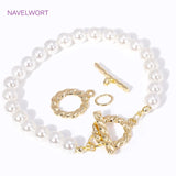 18K Plated Metal O Toggle Clasps DIY Jewelry Making Supplies