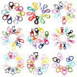 Multi-color Alloy DIY Jewelry Making Findings Plastic Lobster Clasp Hooks