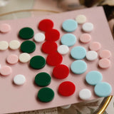 Multi-color Resin Slices for DIY Earrings