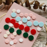 Multi-color Resin Slices for DIY Earrings