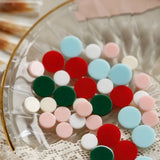 Multi-color Resin Slices for DIY Earrings