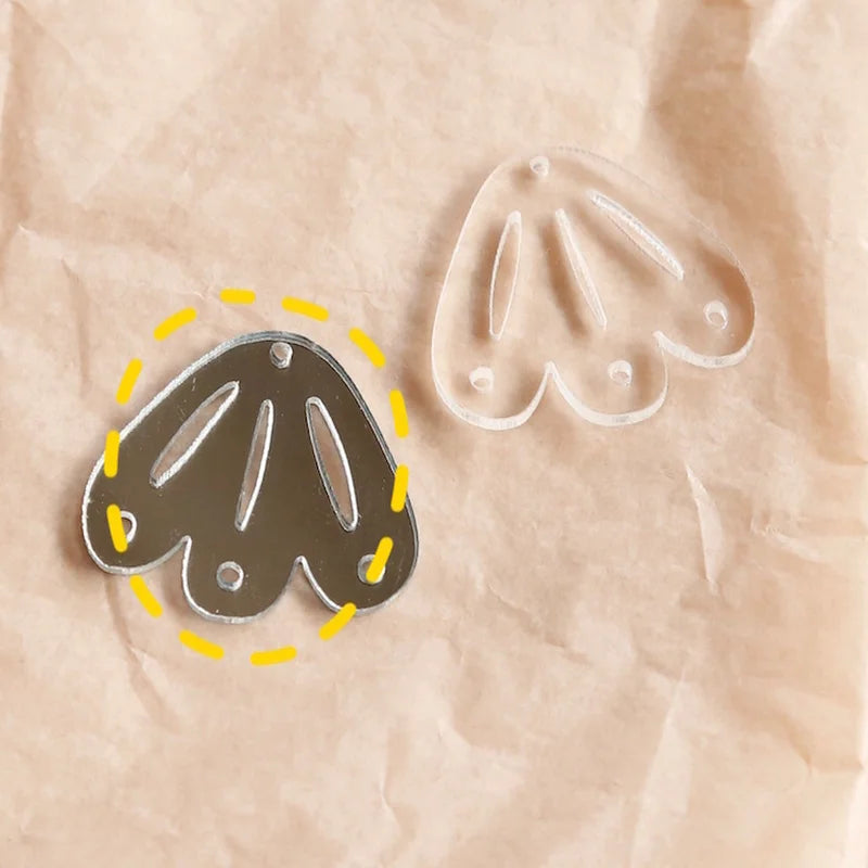 Japanese DIY Earrings Resin Jewelry Accessories